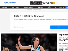 'hawkcentral.com' screenshot