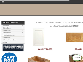 'cabinetnow.com' screenshot