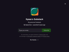 ilyaas.substack.com