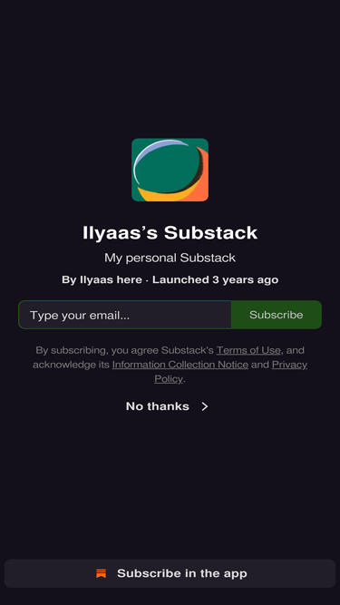 ilyaas.substack.com