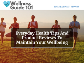 'wellnessguide101.com' screenshot