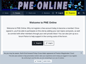 'pne-online.net' screenshot