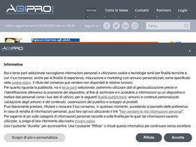 'agipronews.it' screenshot