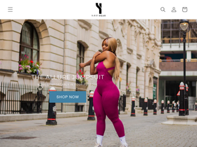 Y-Fit Wear website screenshot