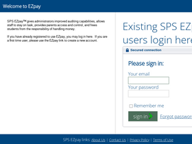 'spsezpay.com' screenshot