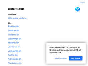 'skolmaten.se' screenshot