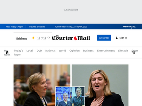 'couriermail.com.au' screenshot