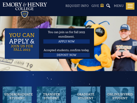 'ehc.edu' screenshot