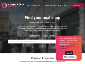 'completelyretail.co.uk' screenshot