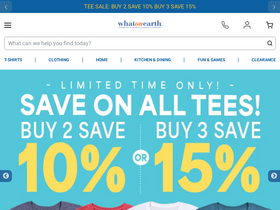 'whatonearthcatalog.com' screenshot