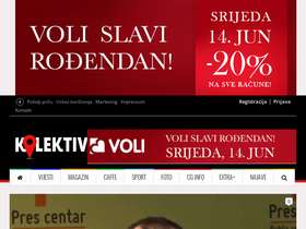 'kolektiv.me' screenshot