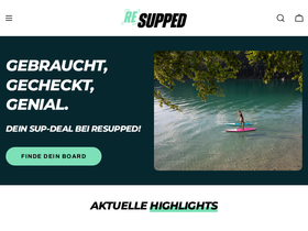 resupped.com homepage screenshot