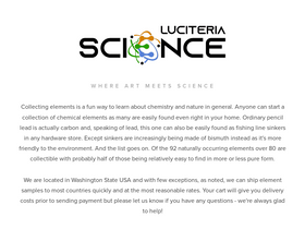 'luciteria.com' screenshot