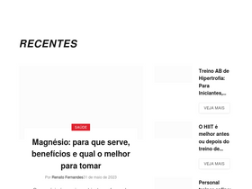 'grandeatleta.com.br' screenshot