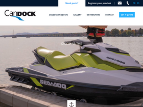 Candock homepage screenshot
