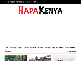 'hapakenya.com' screenshot