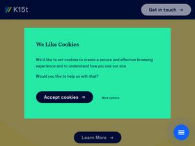 'k15t.com' screenshot