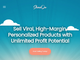 'shineon.com' screenshot