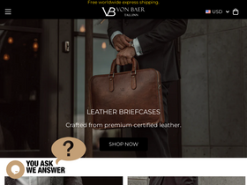 'vonbaer.com' screenshot