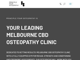 principlefourosteopathy.com