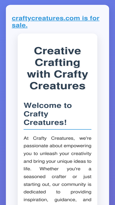 craftycreatures.com