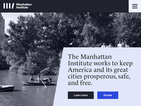 'manhattan-institute.org' screenshot