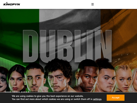 'kingpynboxing.com' screenshot