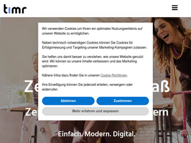 'timr.com' screenshot