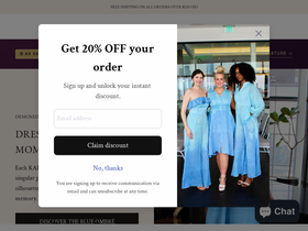 kahindo.com homepage screenshot