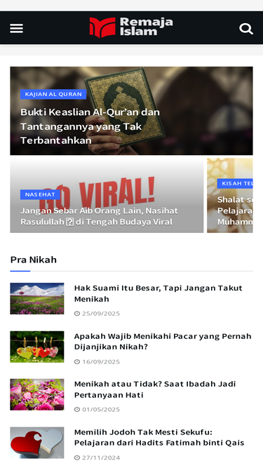 remajaislam.com