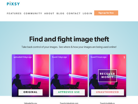 'pixsy.com' screenshot