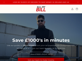 killmybill.co.uk homepage screenshot