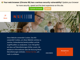 'nsi-hsvn.de' screenshot