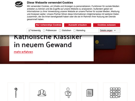 'bistum-regensburg.de' screenshot