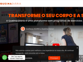 'queimadiaria.com' screenshot