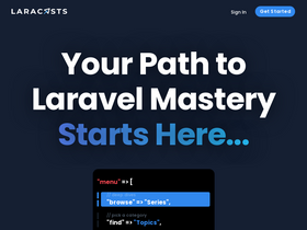 'laracasts.com' screenshot