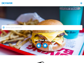 'favordelivery.com' screenshot