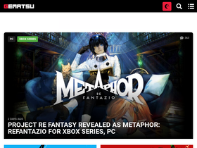 'gematsu.com' screenshot