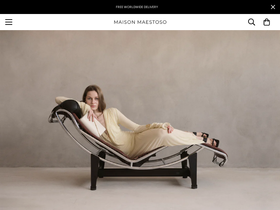 maestoso.com homepage screenshot