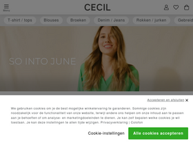 'cecil.nl' screenshot