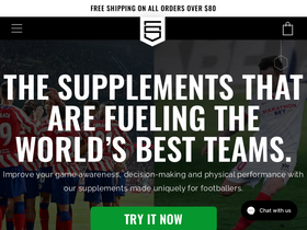 footballsupplements.com homepage screenshot