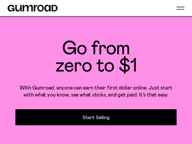 'harada.gumroad.com' screenshot