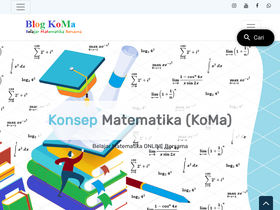 'konsep-matematika.com' screenshot
