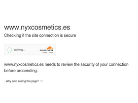 'nyxcosmetics.es' screenshot