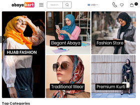 'abayakart.com' screenshot