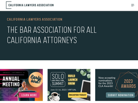 'calawyers.org' screenshot