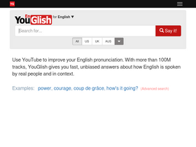 'youglish.com' screenshot