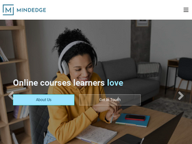 'mindedge.com' screenshot