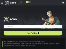 'zoro.se' screenshot