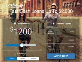'cashngo.com.au' screenshot